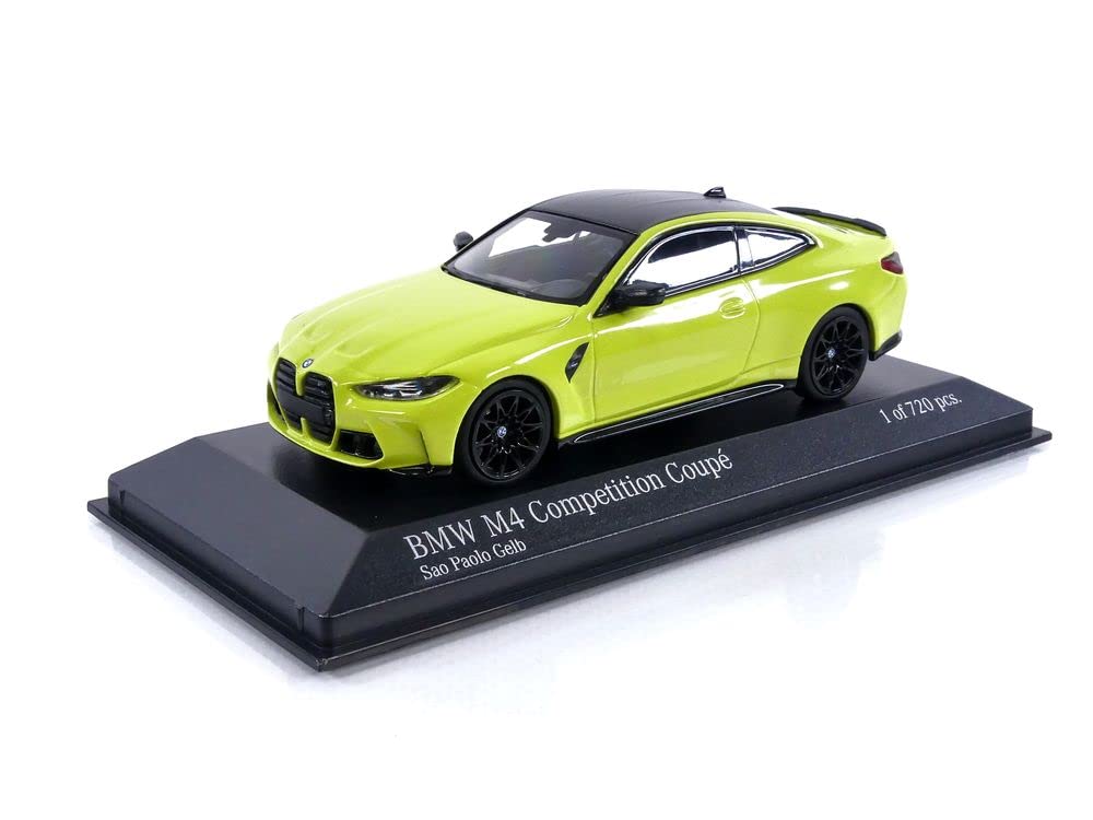 Minichamps BMW M4 2020 Yellow 1/43