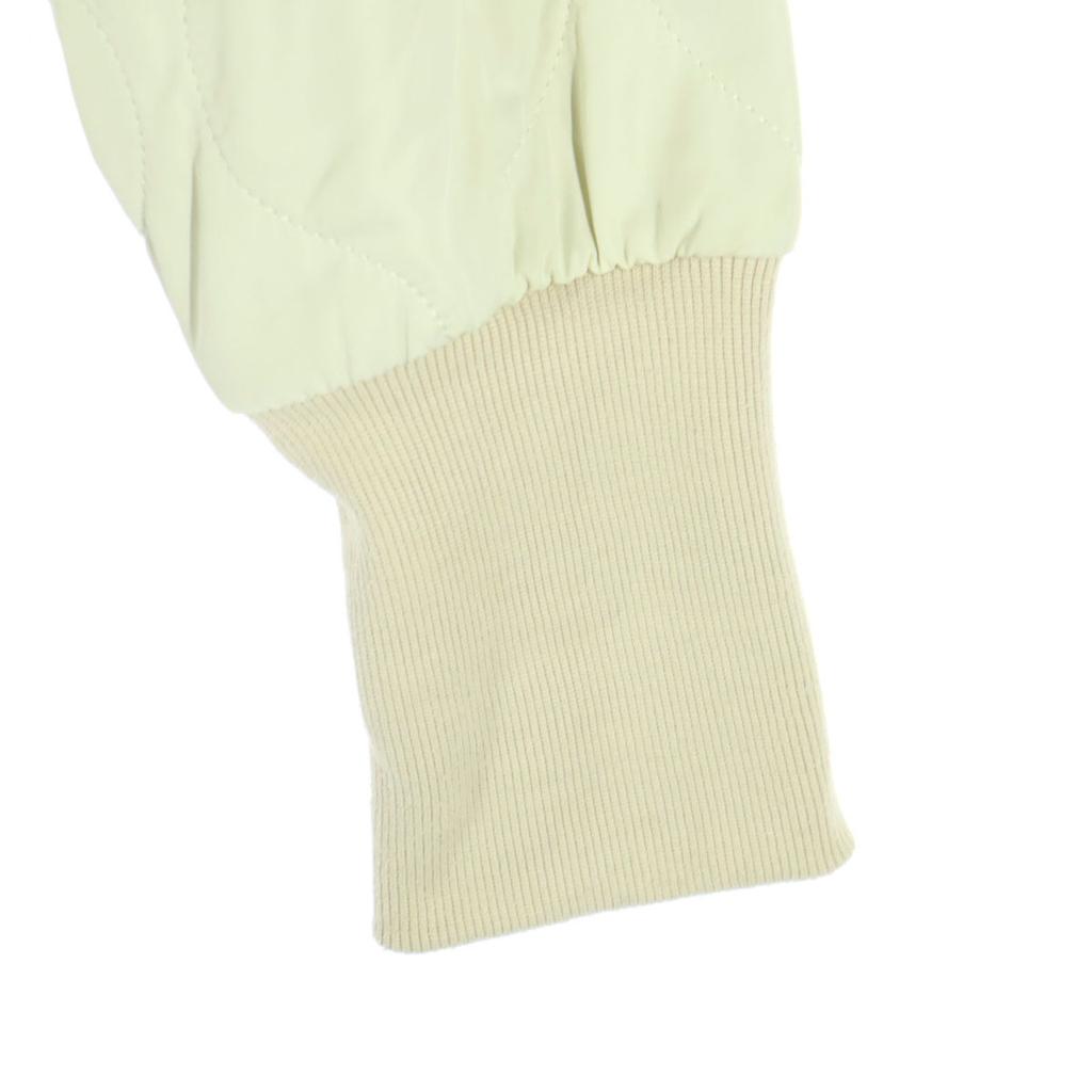 FIVE BROTHER 22FW Long Sleeve Quilted Jacket M Ivory Women Used