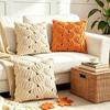 Halloween Pumpkin Pillow Cover Creative Holiday Decor Cushion Case for Couch Sofa Throw Pillow Case No Insert