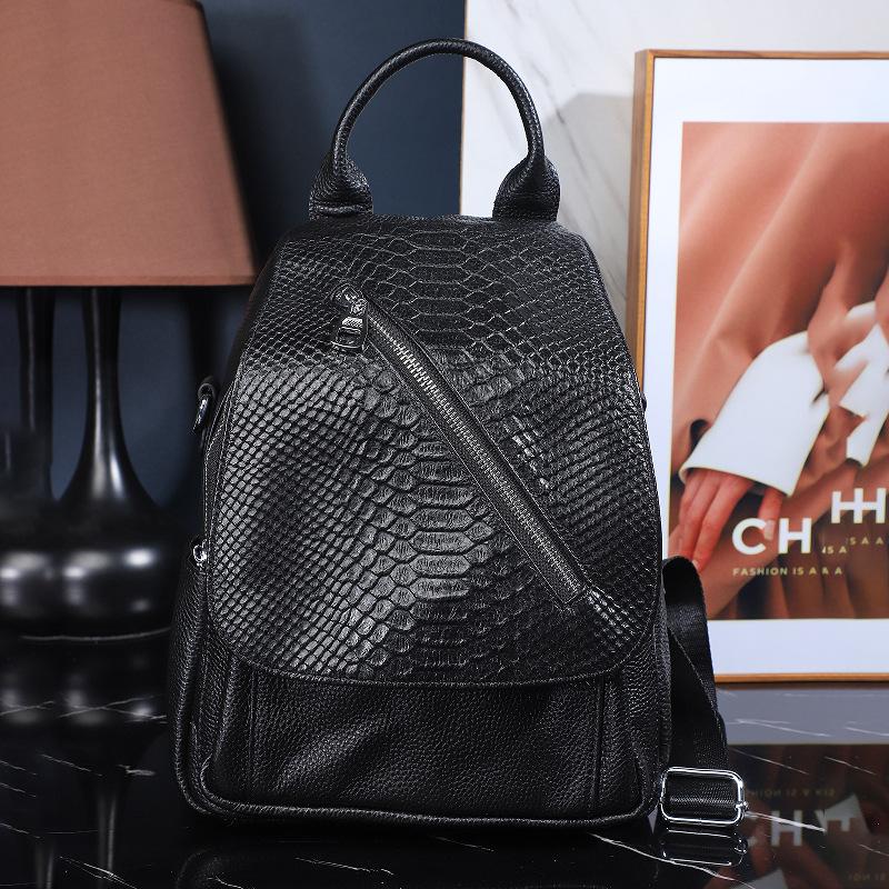 Backpack Women All Fashion Leather Women Backpack Large Capacity Travel Schoolbag