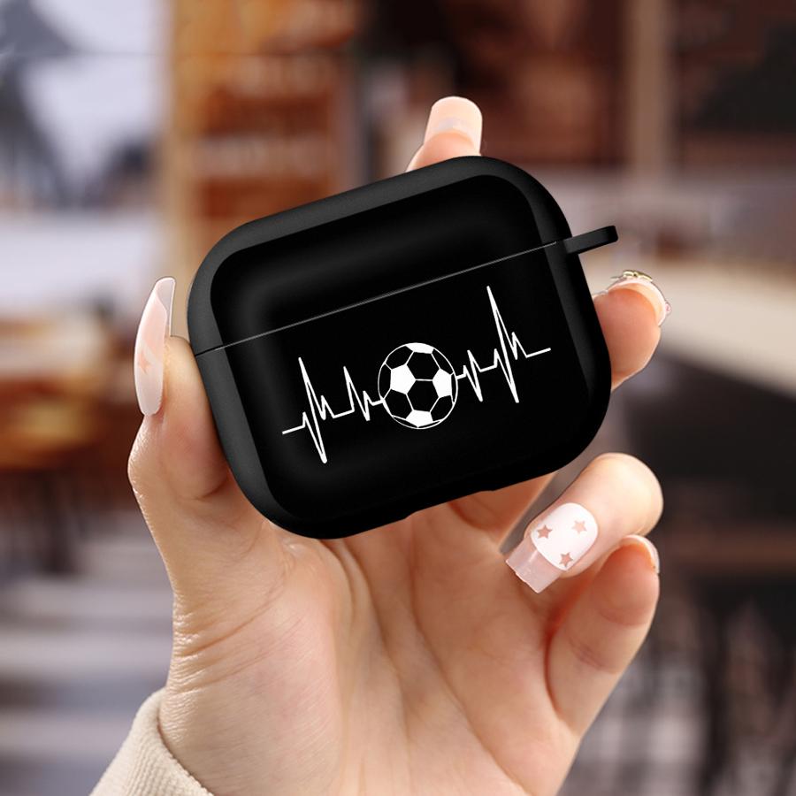 Play Football Earphone Cases Cover Case For Airpods 1 3 Pro3 Pro 2 4 Pro2