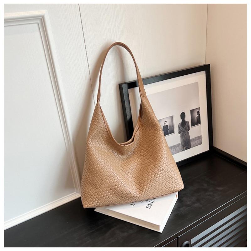 

Модная сумка-тоут Простой дизайн Сумка под мышкой Большая вместимость Одноплечевая сумка-кроссбоди хаки