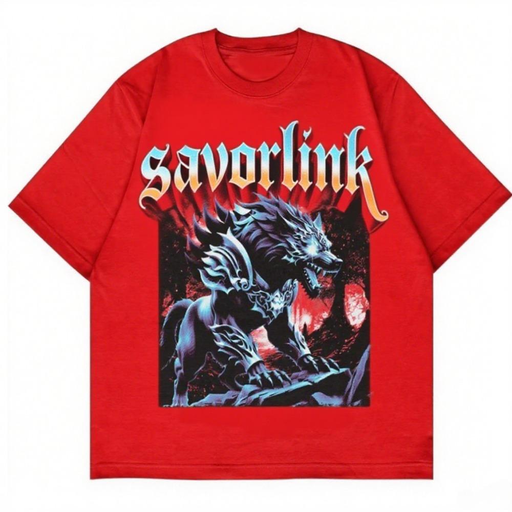 Street Daily Style High-quality Printed Cotton Short-sleeved Couples Are Fashionable Casual and High-quality Hot Trend T-shirt