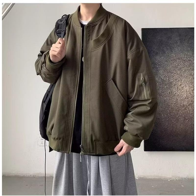 Cleanfit Vintage Fliegerjacke Herren S Lässiger Baseballmantel