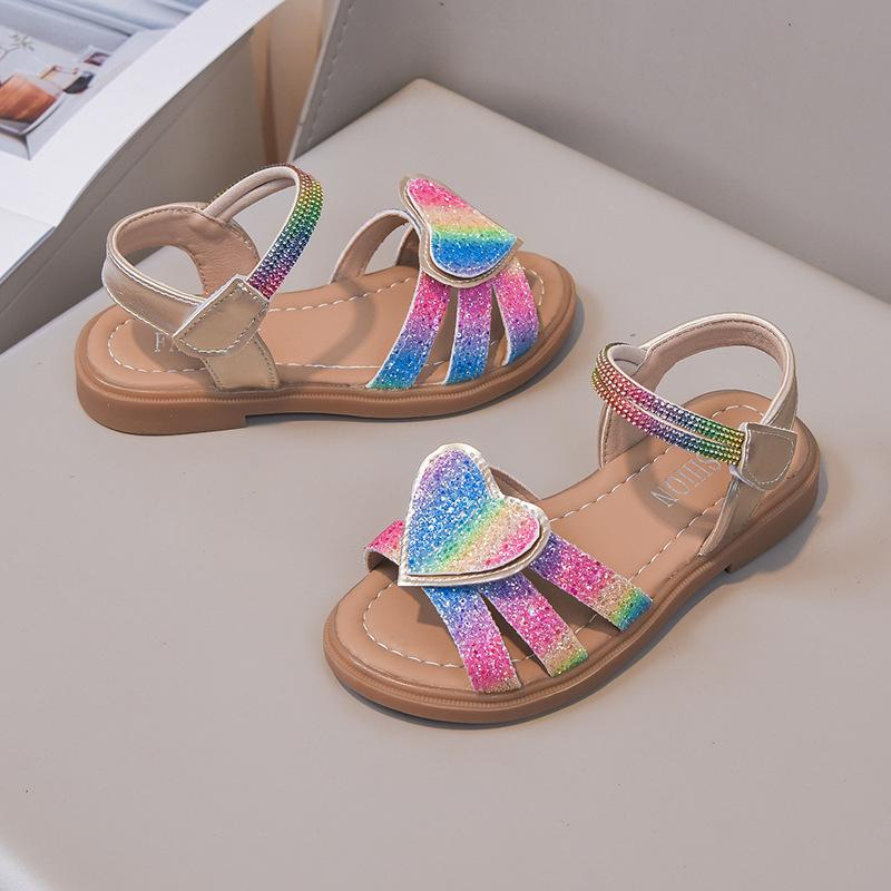 Anti-slip Cute Shoes - Soft Sole One-piece Slip-on Sandals for Girls