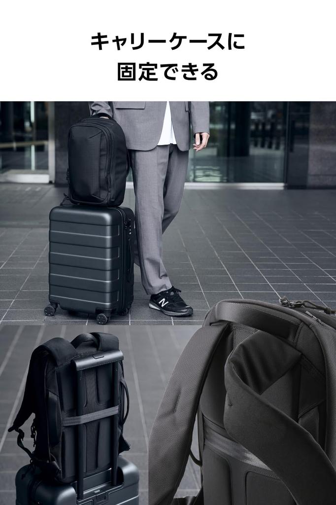 ELECOM MNL CITY PACK Lite CORDURA Ballistic Backpack, 14-inch, 14L, Black, BM-MNLBP05BK