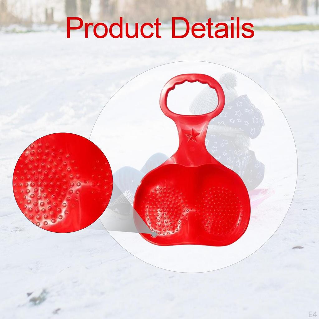 Winter Schnee Schlitten Gras Schlitten Rodel Strand mit Griff Toboggan Schlittenfahren Slider für Kinder