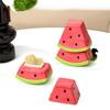 Decorative Watermelon Toothpick Box Creative Cotton Swab Box Ceramic Toothpick Jar  Office Desk