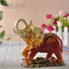 Home Decoration Accessories Ceramic Elephant Desktop Ornament Living Room Decorations Ceramic Crafts Gift 1pcs