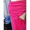 Women's Summer New Skirt Solid Color Tube Top Sleeveless Suspender Dress Slim Fit Solid Color Long Dress Women