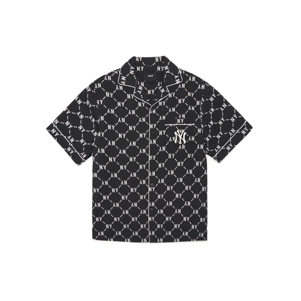 MLB New York Yankees Shirt Unisex Zwart 3AWSM0223-50BKS