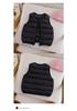 2026 Autumn/Winter Kids' Lightweight Cotton Vest: Unisex Korean Style Warm Solid Color Cape for Toddlers