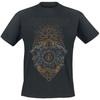 T-shirt in Cotone con Grafica Powerwolf Estiva Unisex Manica Corta Marca di Moda Tee Lusso Casual Vintage Retro Top