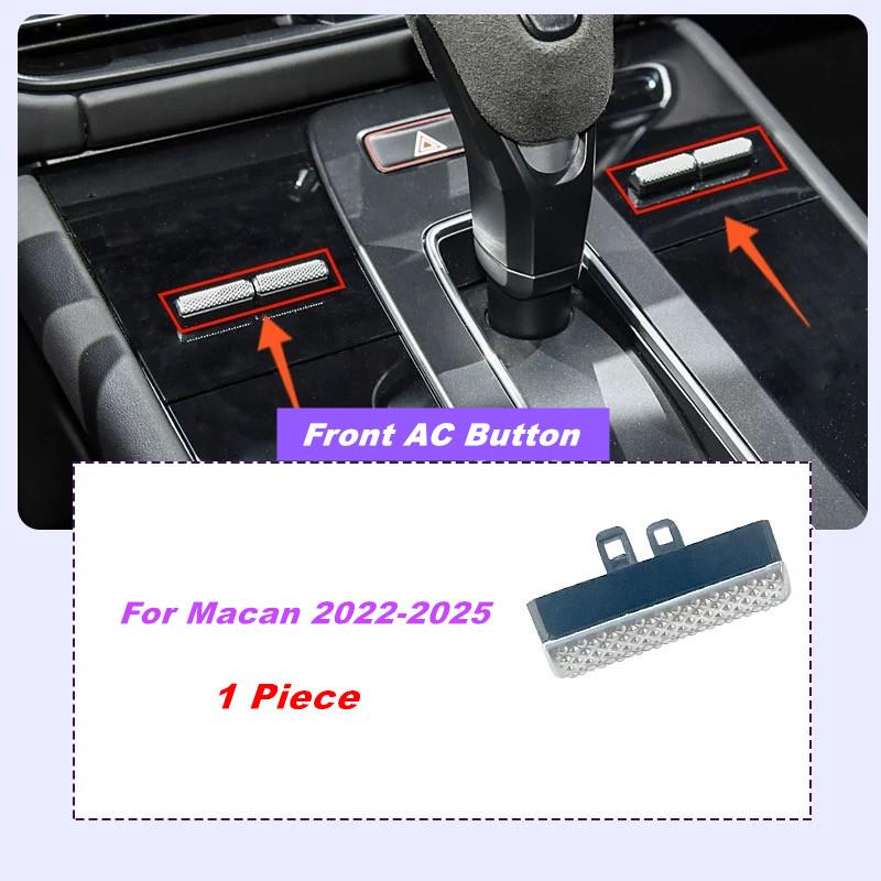 Car Central Console Air Conditioning AC Temperature Adjust Sunroof Switch Button Replecement For Porsche Cayenne Panamera Macan
