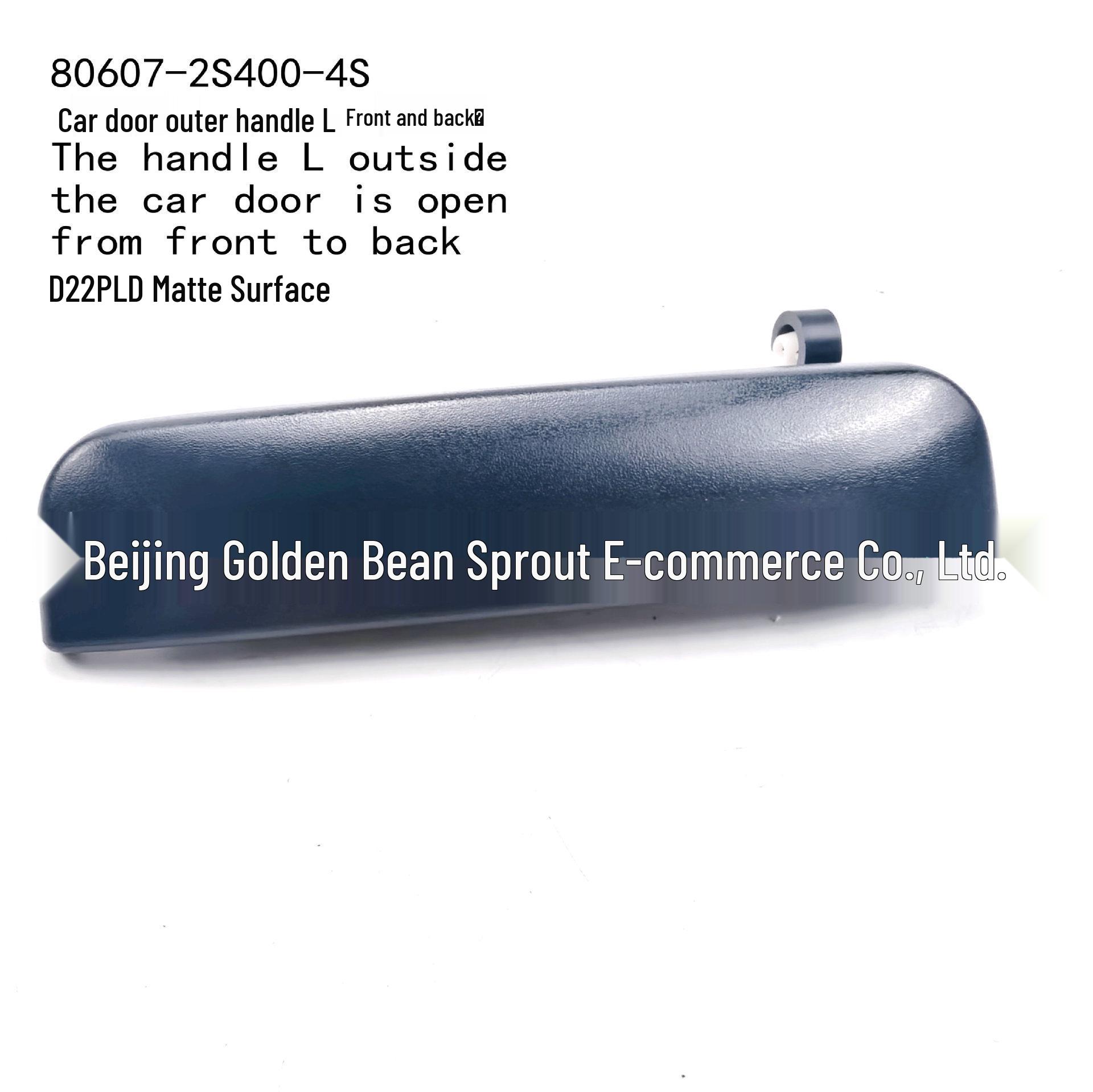 Nissan D22 Car Door Outer Handle L, Matte Finish (80607-2S400) Neutral