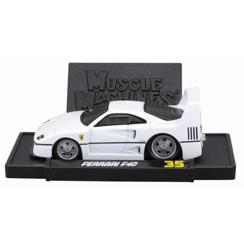 Maisto Muscle Machines Series 1/64 MM Ferrari F40 White Finished Product