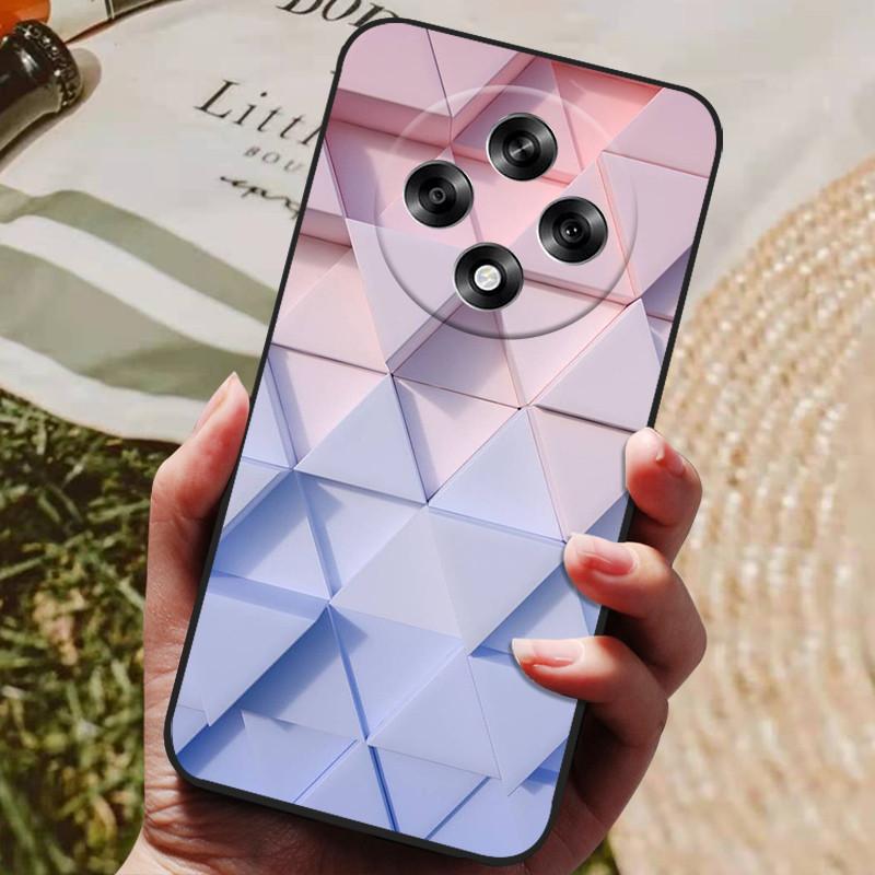 For Oppo Reno 12F Case Reno12 FS Luxury Painted Phone Silicon Back Cover For Oppo Reno12 F 5G FS Cases Protective Shell Capas