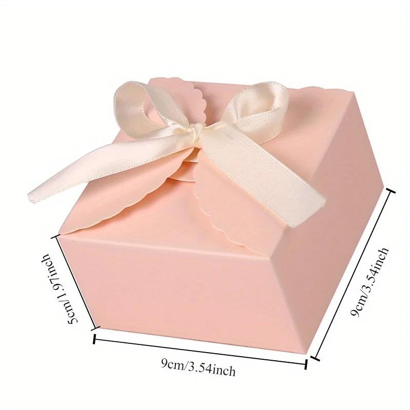10 Pcs Easter Gift Box Rabbit Easter Eggs Candy Boxes DIY House Packing Biscuit Bags Happy Easter Party Decoration Paper Box.