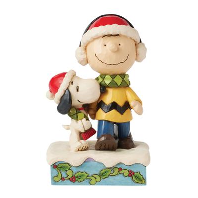 JIM SHORE Snoopy Charlie Tørklæde 6017237 & <Jul>
