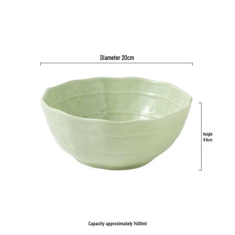 Abay Hand-Pinched Ceramic Soup Bowl