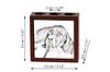 English Pointer I – Pen holder with a dog, desk organizer with a print | Art-Dog