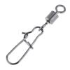 20Pcs High Strength Rotating Fishing Clips,4 #6 #8 #10 #12# Quick Change Swivel Connectors for Freshwater Saltwater Fishing