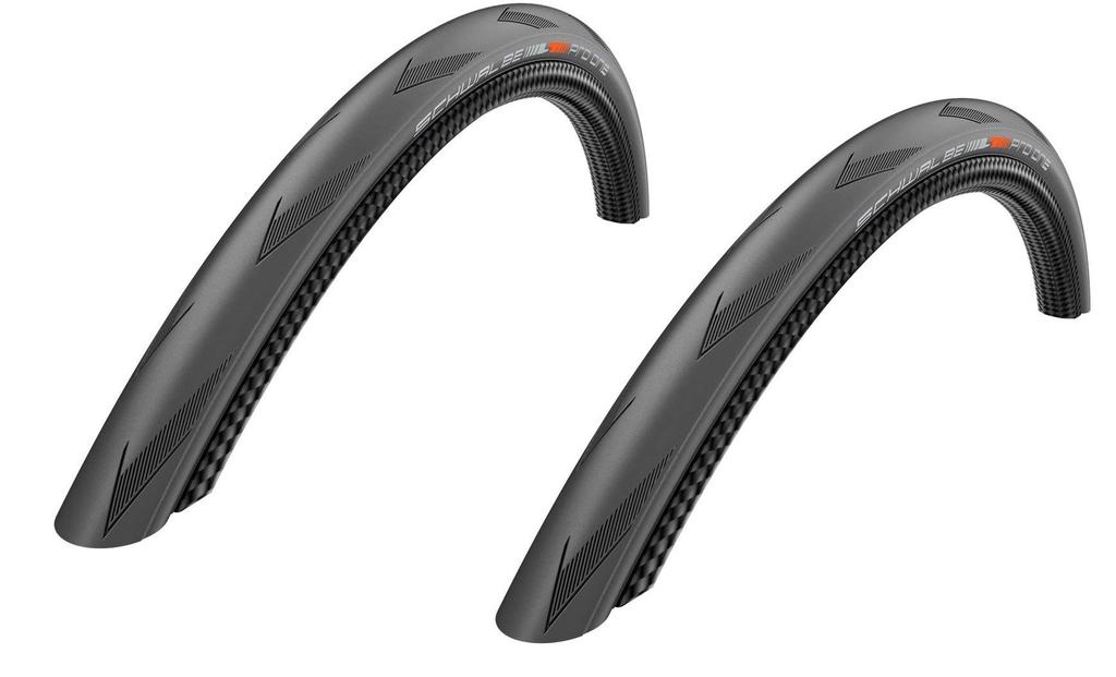 Set of 2 Schwalbe Pro One ADDIX Race Clinchers (700x30c, Black) [Used]