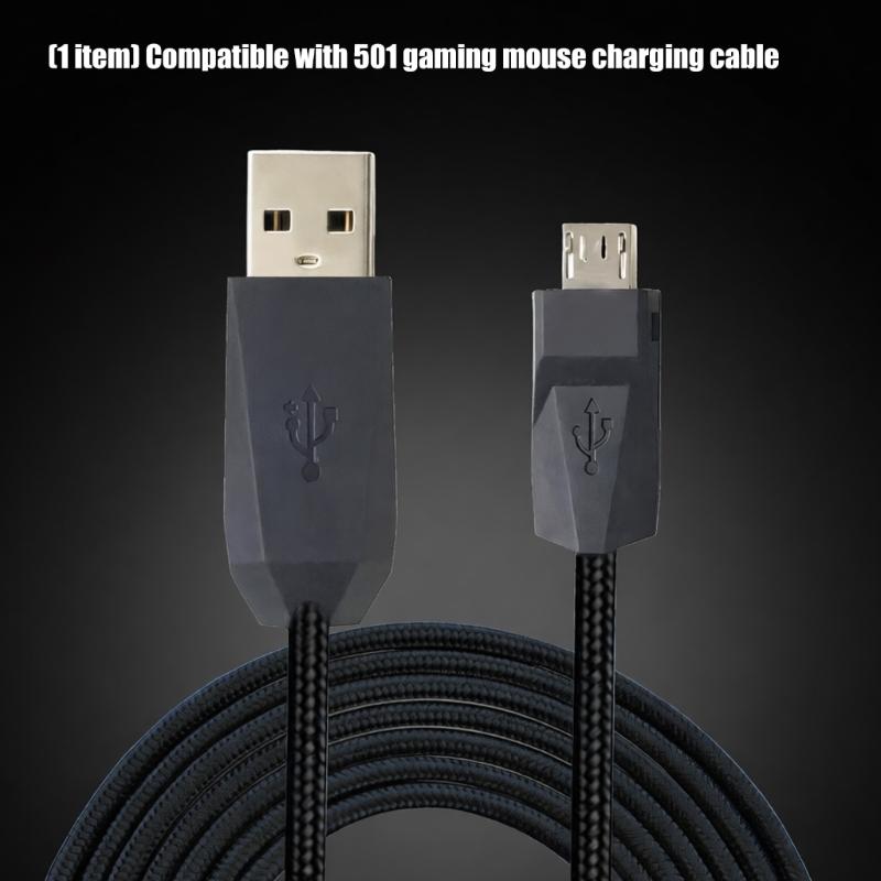 USB to Type C Mouse Cable PVC Mouse Line Wire for Gladius II ROG Spatha Replacement Part Repair Accessory