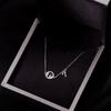 Banyan Tree S925 Silver English Letter Round Diamond Bracelet for Women – Elegant Thin Chain, Unique Design Hand Jewelry Gift