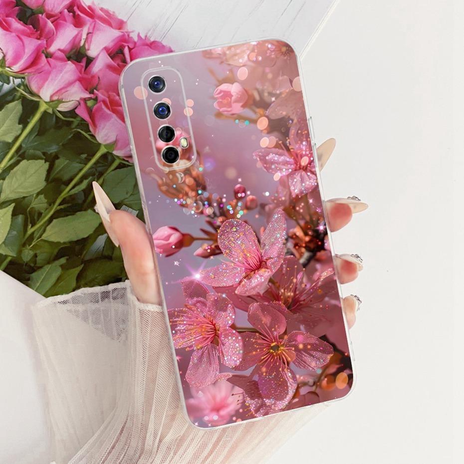 Cute Printing Phone Case For Realme 7 7Pro Soft Silicone TPU Cases For Realme 7 Pro Realme7 Global RMX2155 Covers Bumpers