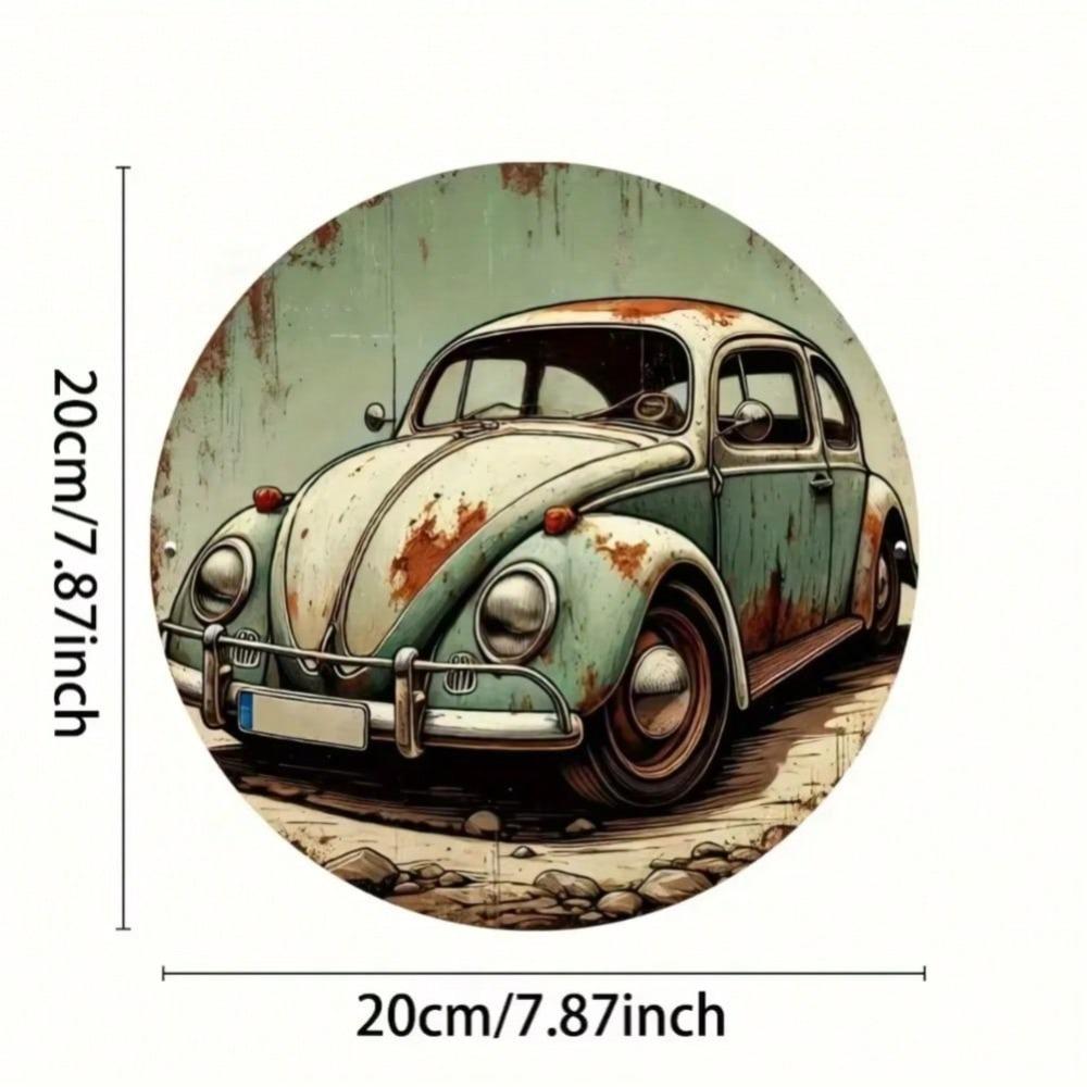 Vintage Classic Car Metal Tin Sign Retro Wall Art Home Bar Decor Gift
