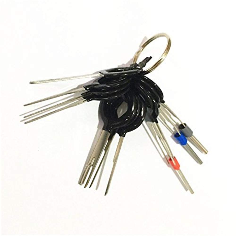 Zmart Car Electrical Wiring Crimp Connector Pin Removal Kit 11 чёрный