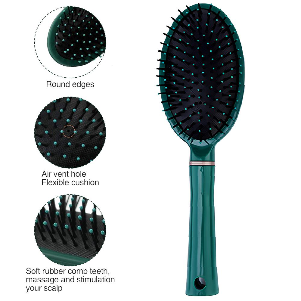 3pcs Set Detangle Hairbrush Air Cushion Combs Women Scalp Massage Comb Hair Brush Home Salon DIY Hairdressing Tool Barber Accessories