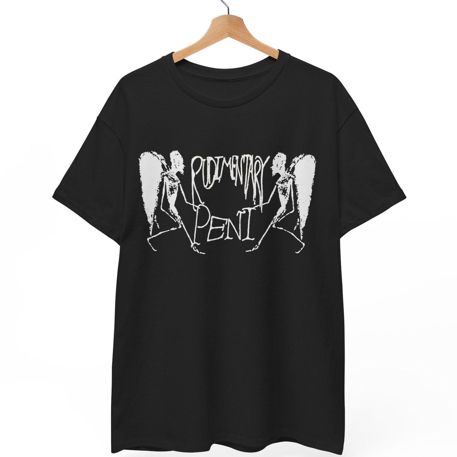 Rudimentary Peni T-Shirt: Anarcho-Punk Deathrock Band Tee S