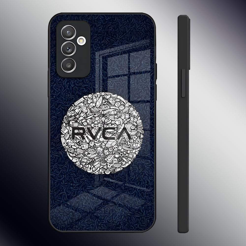 Luxury R-RVCA-S Phone Case For Samsung S26 S24 Ultra S22 S23 S25 S20 Fe S21 Plus A16 A54 A34 A53 Glass Cover