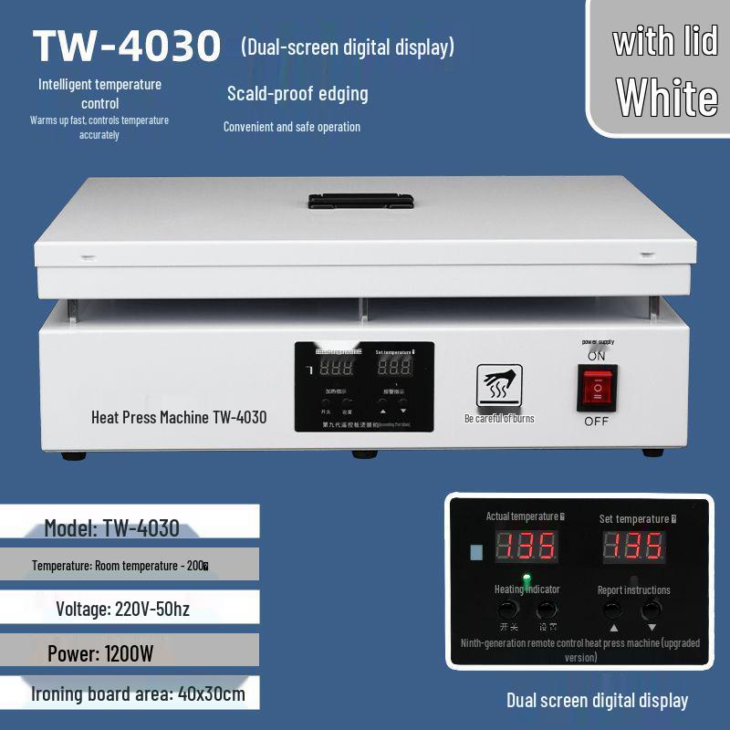 Constant Temp Heat Sealer for Tea, Cigarette, Cosmetics, and Gift Boxes