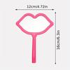 Plastic Handheld Mirror Decorative Portable Mirror Mini Make Up Mirror  Women