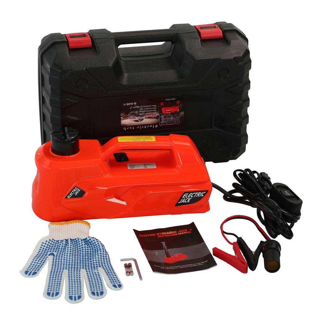 5T 12V Electric Car Jack 155-530mm High Lifting Car Jack Electric Hydraulic Jack for Sedan and SUV