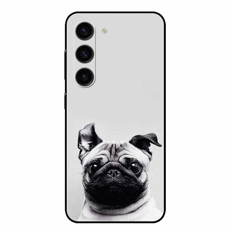 For Samsung Galaxy A56 5G Case Cute Cartoon Soft TPU Silicone Cover for Galaxy A26 / A36 / A 56 Phone Cases A 26 36 Black Coques