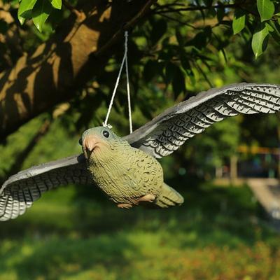 3D Imitation Flying Falcon Hawk Bird Repellent Decoy Pest Control Garden Scarer Scarecrow Ornament for Hunting Yard Decoration