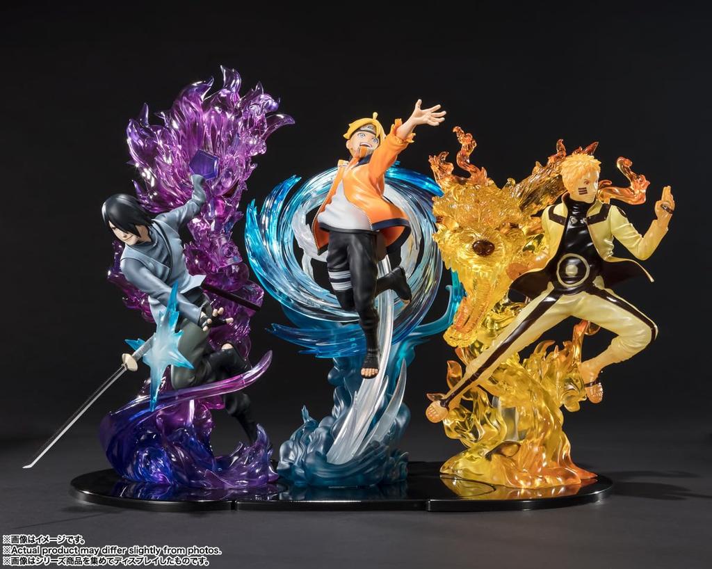 TAMASHII NATIONS Figuarts ZERO NARUTO Uchiha Sasuke Kizuna Relation 240mm Painted Complete Figure -BORUTO- Approx.