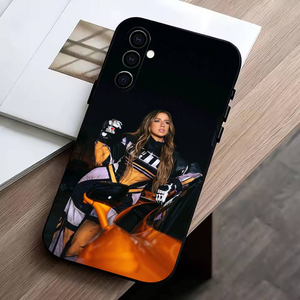 Singer-Z Tate McRae Phone Case For Samsung Galaxy A73,A72,A71,A70,A53,A52,A51,Others Soft Black Cover