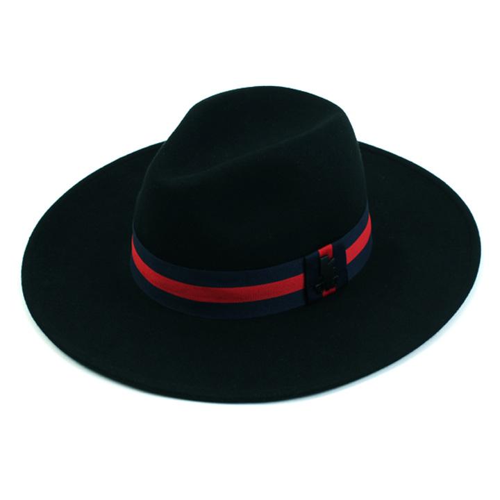 Yunibeosyeolkemiseuteuli Nv Italy Line Wool Black Fedora