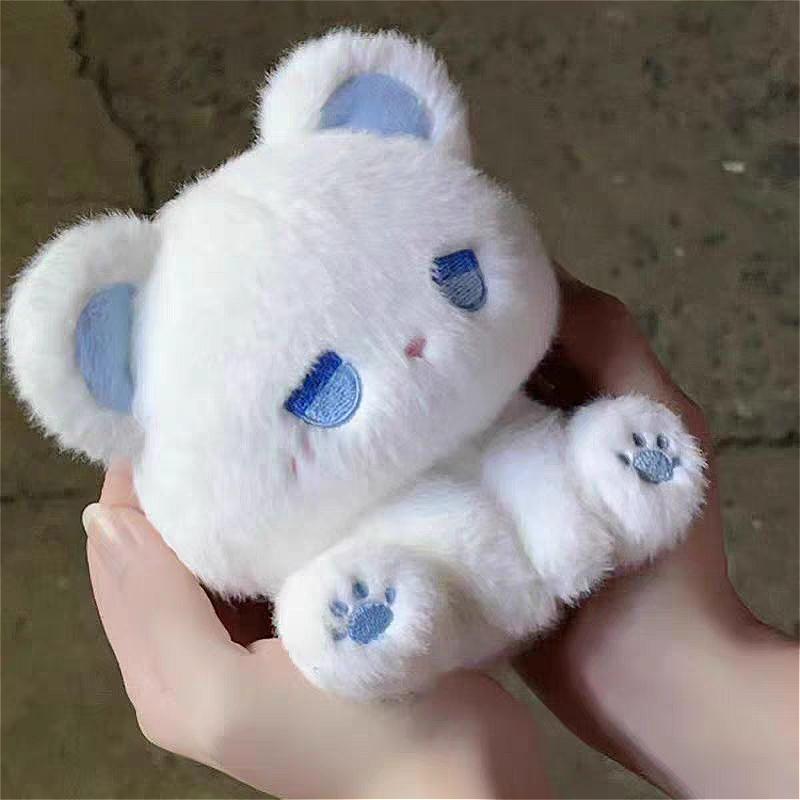 15cm Cute White Bear Plush Toy Cartoon Soft Stuffed Animal Doll Lovely Kids Birthyday Gift Kawaii Customized Plush Toys