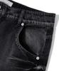 CRITIC Vortex Faded Denim Pants Black