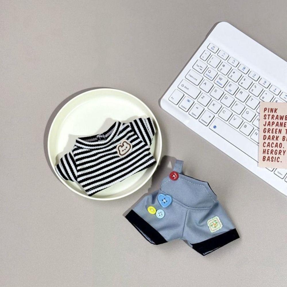 Dress Up Plush Doll Clothes Suit No Attribute Doll Clothes Cotton Doll Clothes  Children's Gift