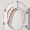 Winter Toilet Seat Cover With Handle Soft Fleece Waterproof Leather Universal Fit Cute Bathroom Accessory