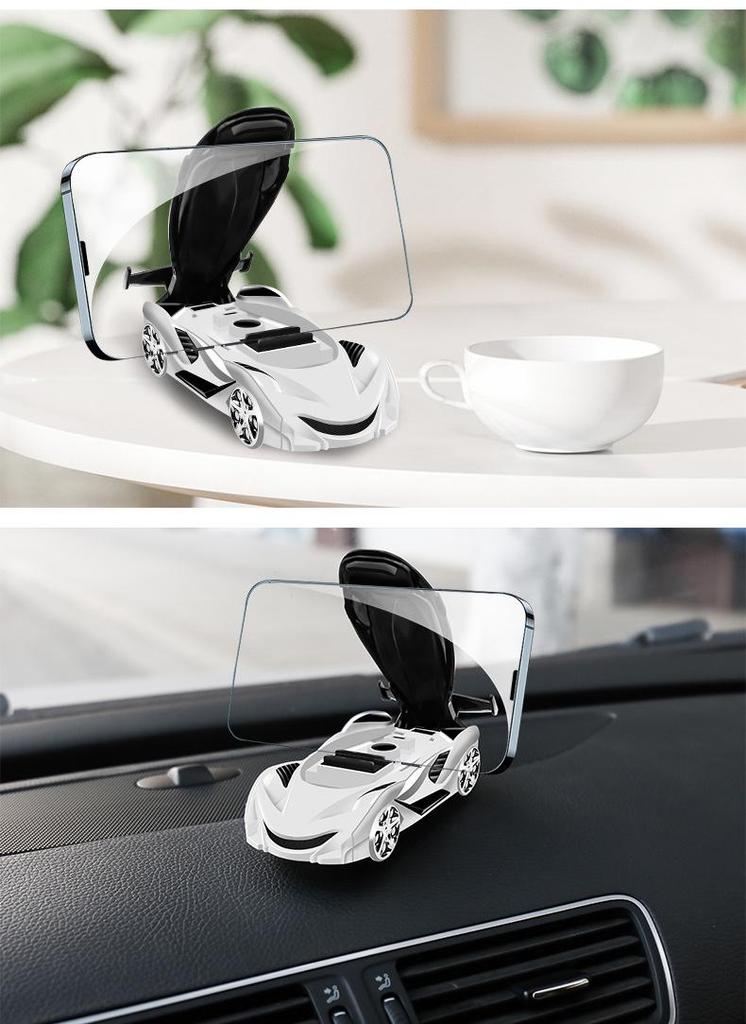 Multi-Functional Car Phone Holder with Aroma Diffuser & Temporary Parking Feature
