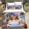 Star Britney Spearsr Bedding Sets exquisite bed supplies set duvet cover bed comforter set bedding set luxury birthday gift