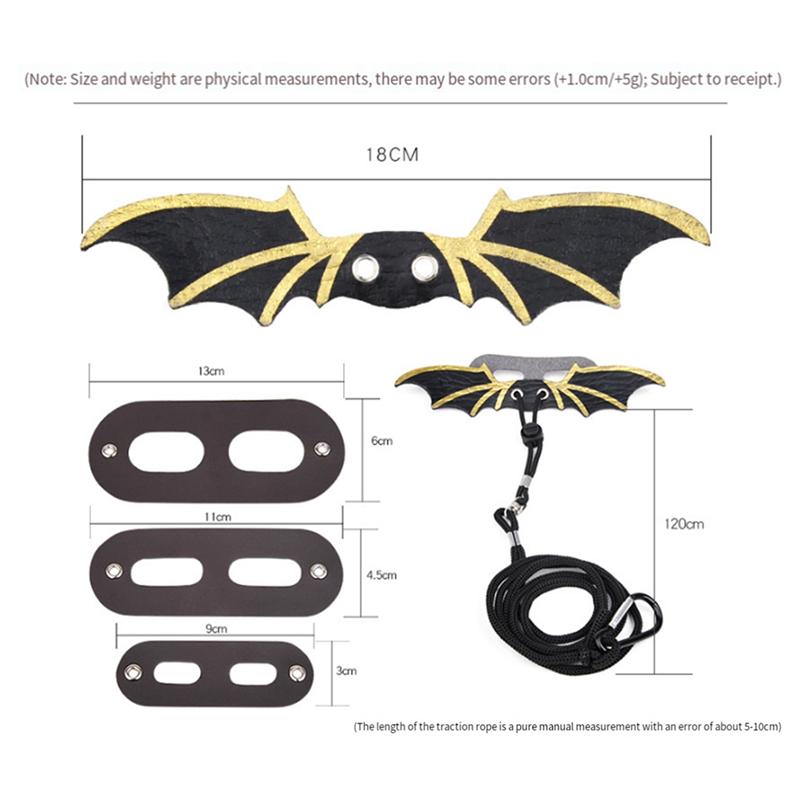 2025 Trend Bartagamen Echsen Leine Geschirr - 3er Pack Dinosaurier Flügel Echsen Geschirr Leine Für Bartagamen Echsen Einfach T